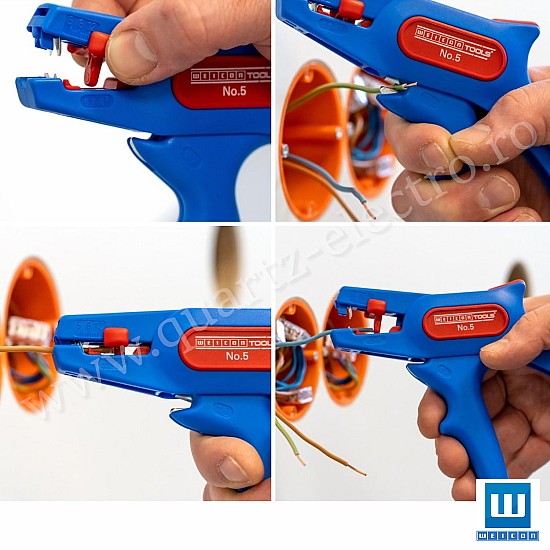Cleste de dezizolare Nr.5  0,2 - 6,0 mm² WEICON