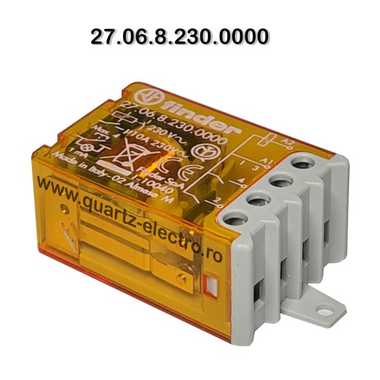 RELEU PAS CU PAS ELECTROMECANIC FINDER 27.06.8.230.0000