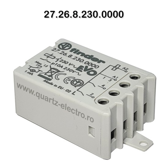 RELEU PAS CU PAS ELECTROMECANIC FINDER 27.26.8.230.0000