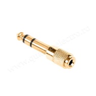 ADAPTOR JACK 6,3 TATA ST – JACK 3,5MAMA ST METALIC