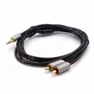 CABLU JACK 3.5 - 2RCA 3M BASIC K&M