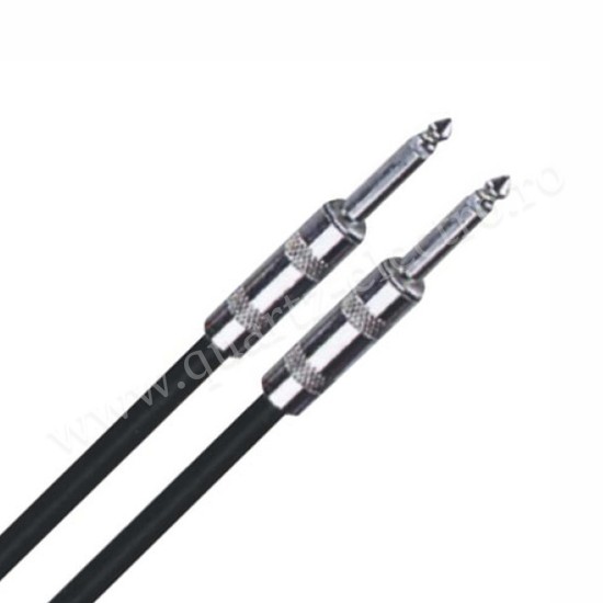 CABLU JACK 6.35MM MONO TATA - JACK 6.35MM MONO TATA 15M IBIZA