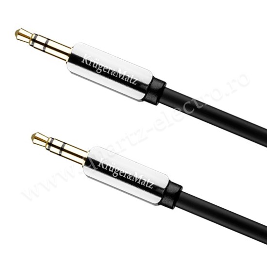 CABLU JACK 3.5 TATA - TATA 3M K&M CABLU JACK 3.5 TATA - TATA 3M K&M