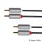 CABLU 2RCA - 2RCA TATA 3M BASIC K&M