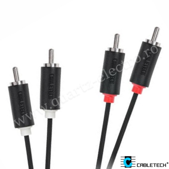 CABLU 2RCA - 2RCA TATA CABLETECH STANDARD 1.8 CABLU 2RCA - 2RCA TATA CABLETECH STANDARD 1.8