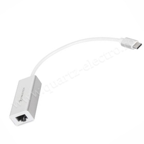 ADAPTOR RETEA USB TIP C - RJ45 MAMA CABLETECH ADAPTOR RETEA USB TIP C - RJ45 MAMA CABLETECH
