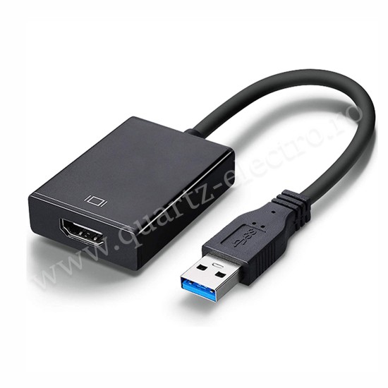 ADAPTOR USB 3.0 TATA - HDMI MAMA CABLETECH ADAPTOR USB 3.0 TATA - HDMI MAMA CABLETECH