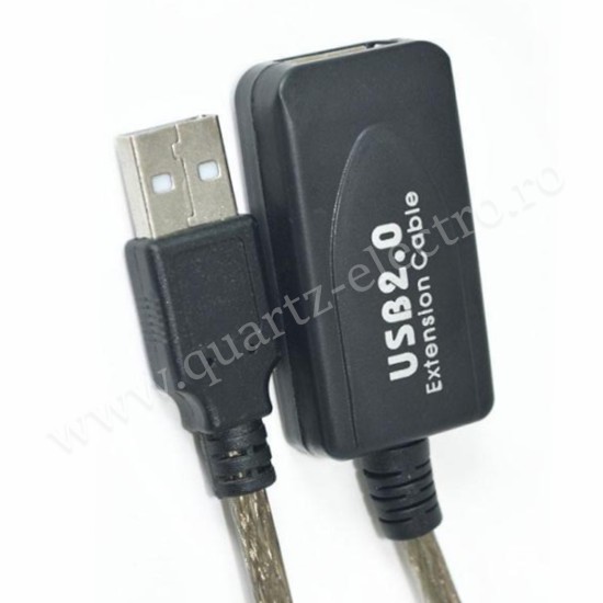 CABLU USB 2.0 USB A TATA - USB A MAMA 10M ACTIV