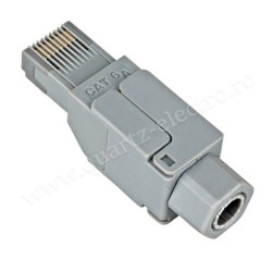 CONECTOR UTP RJ45G CAT.6A INSTALARE PE SITE CONECTOR UTP RJ45G CAT.6A INSTALARE PE SITE