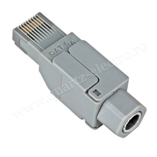 CONECTOR UTP RJ45G CAT.6A INSTALARE PE SITE CONECTOR UTP RJ45G CAT.6A INSTALARE PE SITE