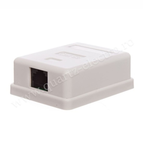 PRIZA SIMPLA RJ45 APLICATA CAT5E PRIZA SIMPLA RJ45 APLICATA CAT5E