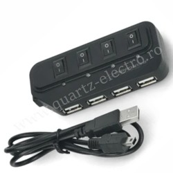 HUB USB 2.0 4 PORTURI CU COMUTATOARE SI ALIMENTARE EA127 ESPERANZA HUB USB 2.0 4 PORTURI CU COMUTATOARE SI ALIMENTARE EA127 ESPERANZA