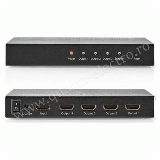 SPLITER HDMI INTRARE HDMI - 4X HDMI IESIRE NEDIS