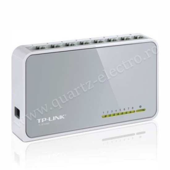 SWITCH 8 PORTURI TL-SF1008D TP-LINK SWITCH 8 PORTURI TL-SF1008D TP-LINK