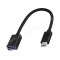 CABLU OTG USB A MAMA - USB TATA TIP C 20CM