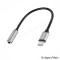 CABLU ADAPTOR USB TIP C TATA - 3.5 MAMA