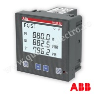 Contor de putere cu alimentare auxiliară 100-230 V AC/DC, afișaj LCD, Modbus RTU ABB