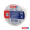 Bandă izolatoare PVC moale alba Tesa