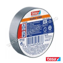 Bandă izolatoare PVC moale gri Tesa Bandă izolatoare PVC moale gri Tesa