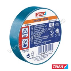 Bandă izolatoare PVC moale albastra Tesa Bandă izolatoare PVC moale albastra Tesa