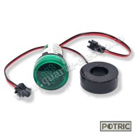 Volt / Ampermetru 50~500V AC 0-100A Verde