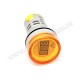 Indicator Digital Voltmetru 250V/AC 12-500V IP65 Galben