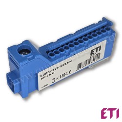 Bloc de distributie EDBC-1x25-13x2,5/N ETI