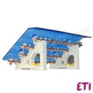 Bloc distribuție 200A 400V EDB-4-200A-S ETI