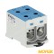 Clema de distributie OTL240-2 albastru 2xAl/Cu 35-240mm² 1500V morek