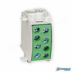 Clemă derivaţie 35mmp 1p galben/verde SCHRACK Clemă derivaţie 35mmp 1p galben/verde SCHRACK