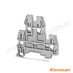 Bloc terminal PIK 2.5N GRI Klemsan Bloc terminal PIK 2.5N GRI Klemsan