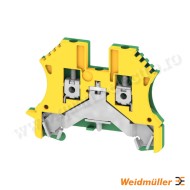 Terminal PE Conexiune cu șurub Verde/galben 2,5 mm² 800 V WPE 2.5 Weidmuller