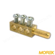 Pin terminal MPIN3, 3x16mm², 80A MOREK