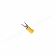 Papuc Electric Izolat Galben Tip Furca Ø3MM Cablu 6mm 100b/Punga