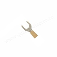 Papuc Electric Izolat Galben Tip Furca Ø5MM Cablu 6mm 100b/Punga