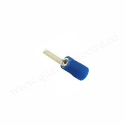 Papuc Electric Izolat Albastru Tip Pin Infasurat Cablu 2.5mm 100b/Punga Papuc Electric Izolat Albastru Tip Pin Infasurat Cablu 2.5mm 100b/Punga