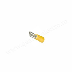 Papuc Electric Izolat Auto Mama Galben Cablu 6mm 100b/Punga Papuc Electric Izolat Auto Mama Galben Cablu 6mm 100b/Punga