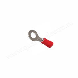 Papuc Electric Izolat Rosu Tip Inel Ø5MM Cablu 1.5mm 100b/Punga Papuc Electric Izolat Rosu Tip Inel Ø5MM Cablu 1.5mm 100b/Punga