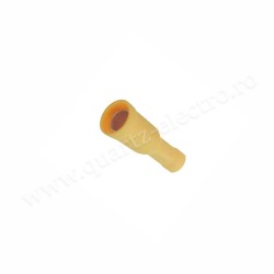 Papuc Electric Izolat Galben Tip Sferic Mama Cablu 6mm 100b/Punga Papuc Electric Izolat Galben Tip Sferic Mama Cablu 6mm 100b/Punga