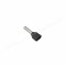 Pin Terminal Izolat Dublu Negru- Cablu 2x1.5mm 100b/Punga