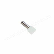 Pin Terminal Izolat dublu Bej Cablu 2x16mm 100b/Punga