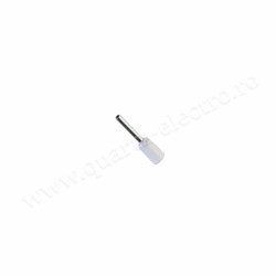 Pin Terminal Izolat Alb Cablu 0.5mm 100b/Punga Pin Terminal Izolat Alb Cablu 0.5mm 100b/Punga