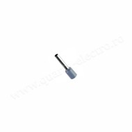 Pin Terminal Izolat Gri Cablu 2.5mm 100b/Punga