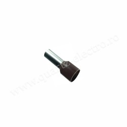 Pin Terminal Izolat Maro Cablu 10mm 100b/Punga Pin Terminal Izolat Maro Cablu 10mm 100b/Punga