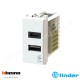 Priză USB 3.0A pentru seria Bticino Matix albă 4B.AM.USB.30 FINDER