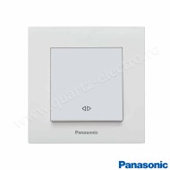 Intrerupator cap cruce incastrat alb IP20 Panasonic