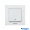 Buton de sonerie incastrat alb IP20 Panasonic