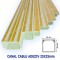CANAL CABLU CU ADEZIV 25X25mm