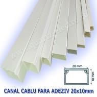 CANAL CABLU 20X10mm