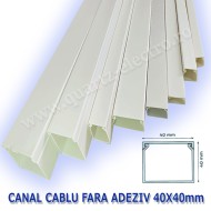 CANAL CABLU 40X40mm